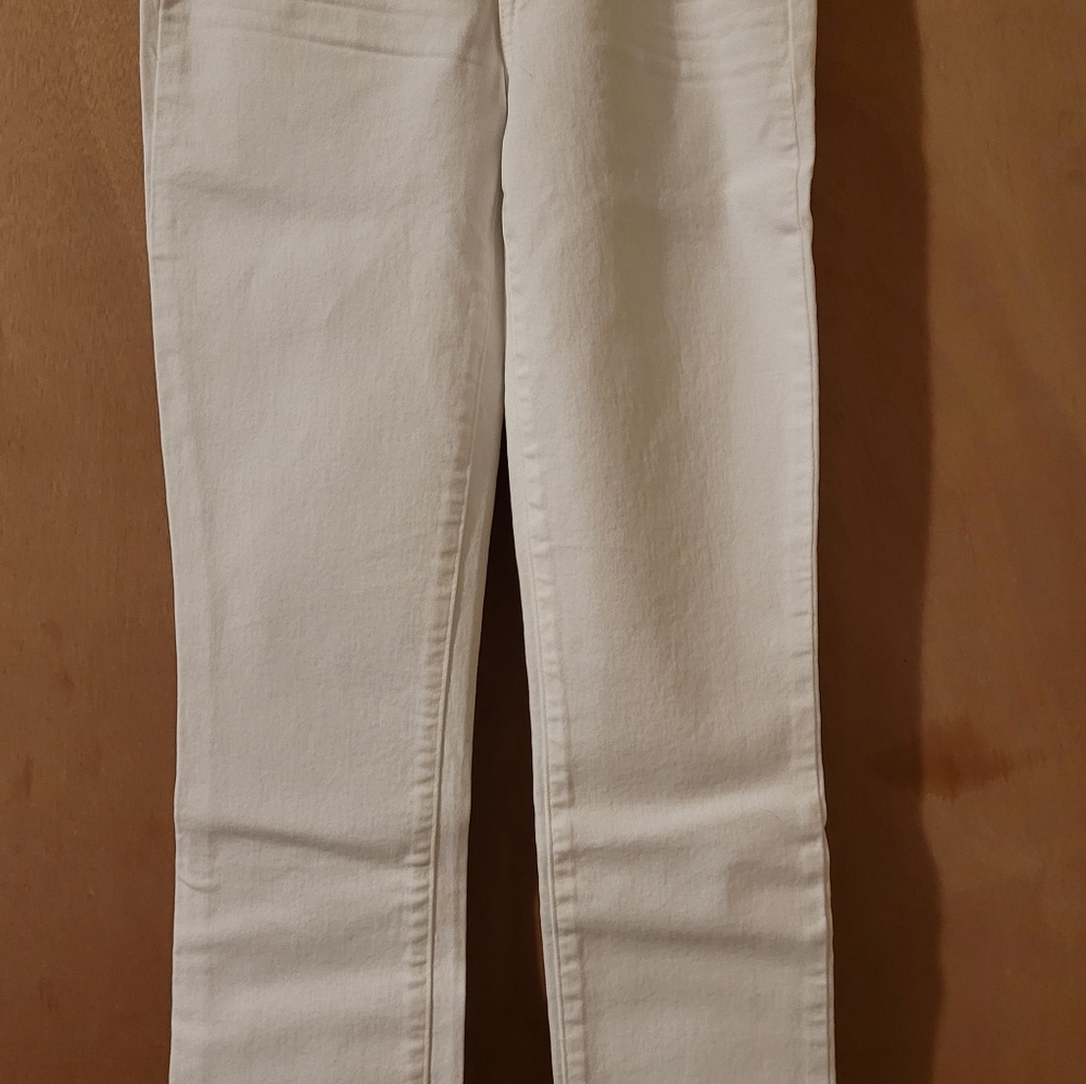 Paige Cindy Button Fly Raw edge hem